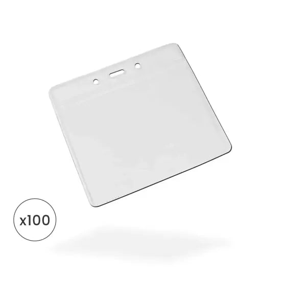 SSLT Clear ID Holder 110mm x 90mm Pack 100 SSTL Product