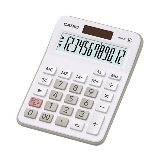Casio MX-12B 12 Digit Desktop Calculator MX-12B-WE- SSTL