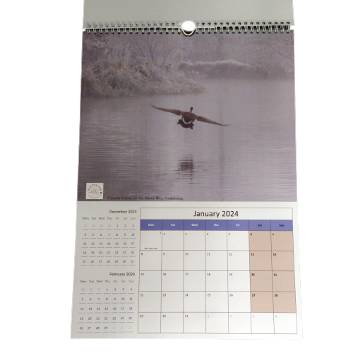 Godalming calendar A3 Wirobound 2024 "Limited stock"