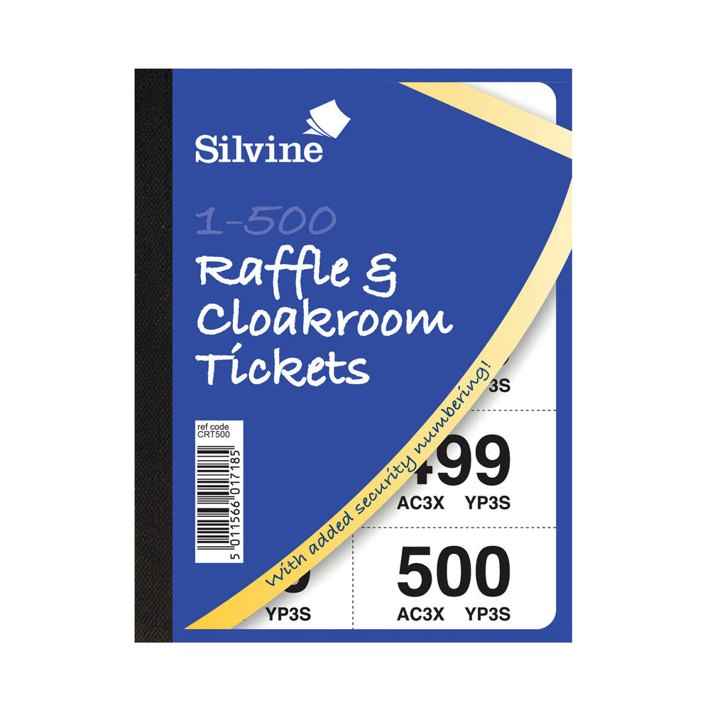 Raffle / Cloakroom Tickets 1-500