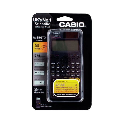 Casio FX85 GTX Scientific Calculator inc protective hard case. FX85GTX