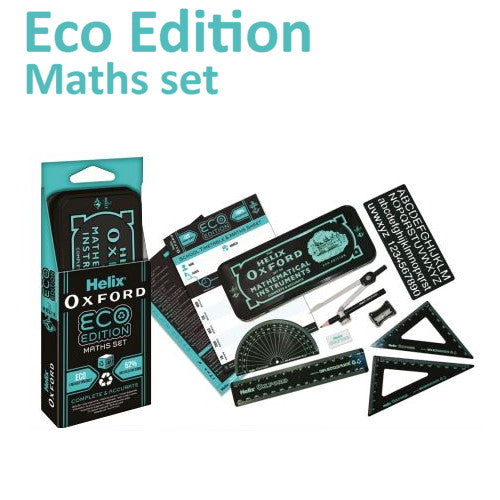 Oxford Eco edition maths set 52% recycled material