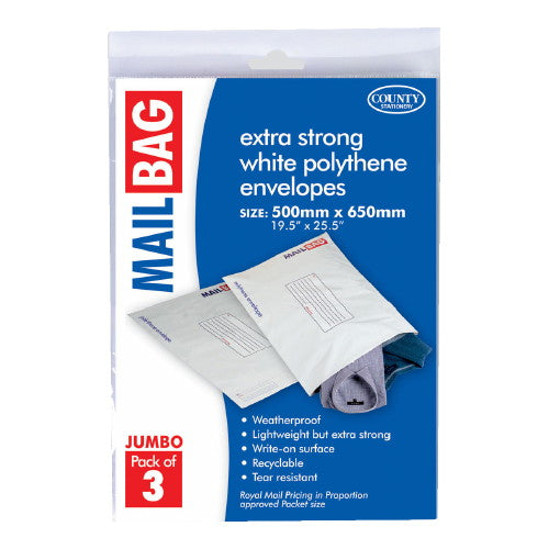 Mailing Bags 500x650mm Size Jumbe Pack 3